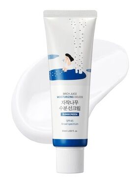 NIB Round Lab Birch Juice Sunscreen SPF50+ – Hydrating K-Beauty SPF ✨